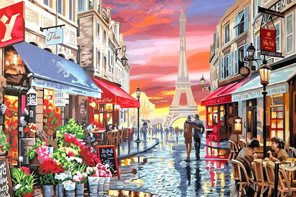 🔥LAST DAY 80% OFF-Paris Flower Shop Paint