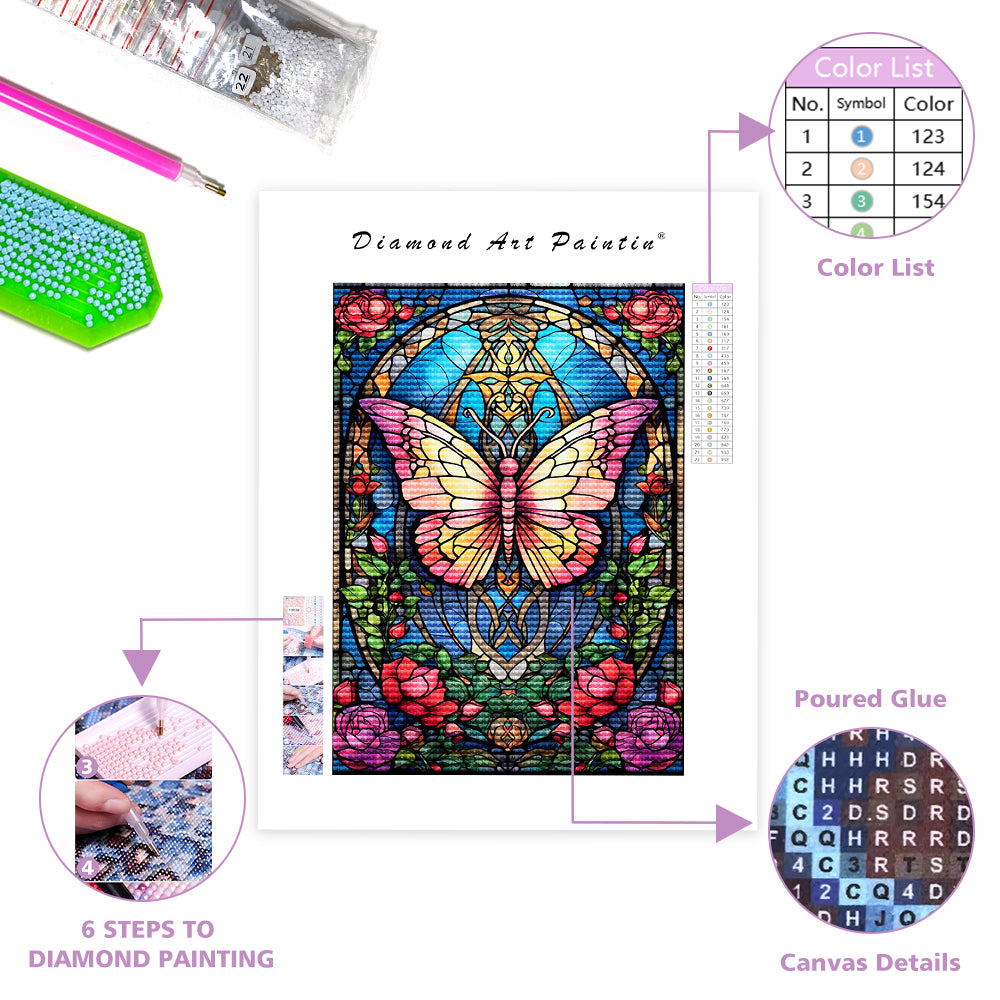 🔥LAST DAY 80% OFF-Pink Butterfly
