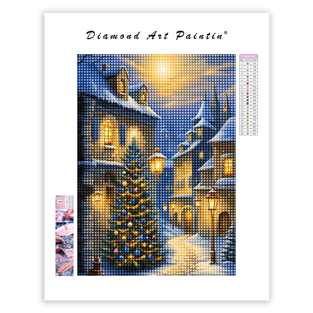 🔥LAST DAY 80% OFF-Five Beautiful Christmas Winter Snow