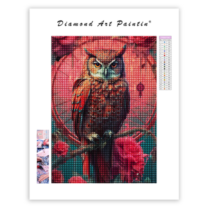 🔥LAST DAY 80% OFF-A owl with a dream catcher