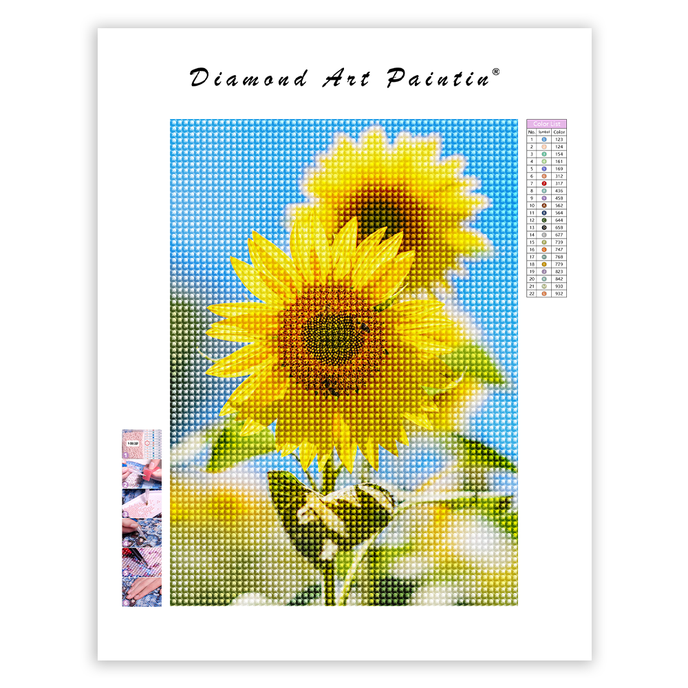 🔥LAST DAY 80% OFF-A Yellow Sunflower in Full Bloom