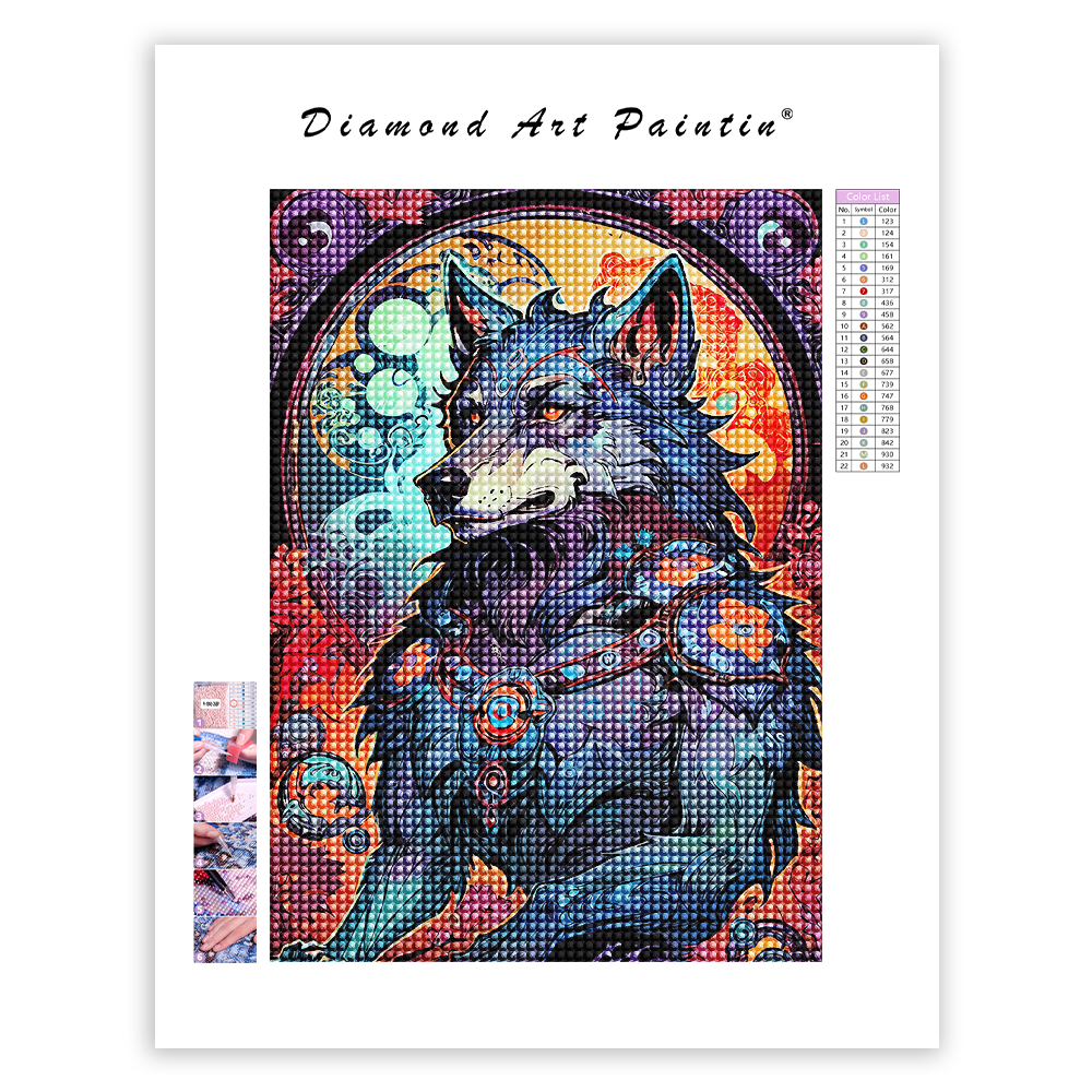🔥LAST DAY 80% OFF-A celestial wolf