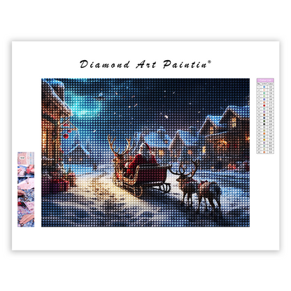 🔥LAST DAY 80% OFF-Sleigh driven by his reindeer