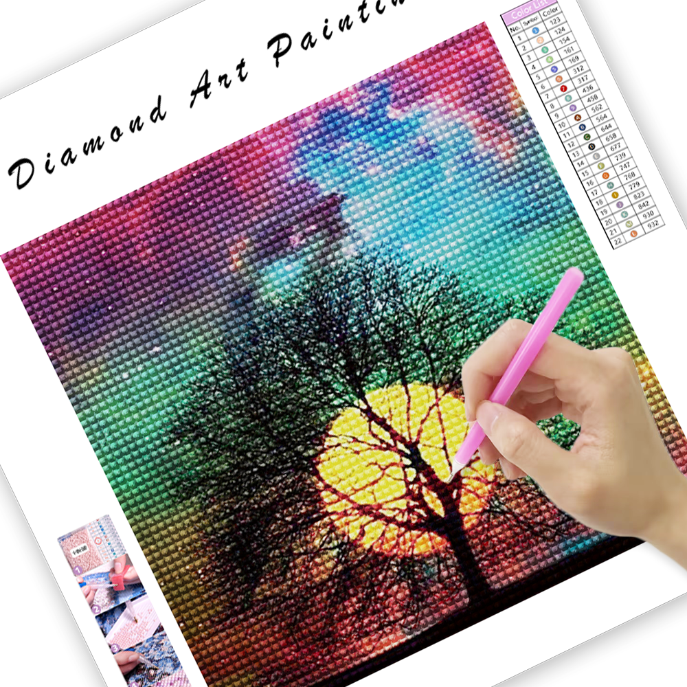 🔥LAST DAY 80% OFF-Colorful Space Tree