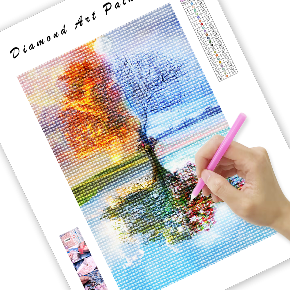 🔥LAST DAY 80% OFF-Four Seasons Tree – Diamond Art Paintin®