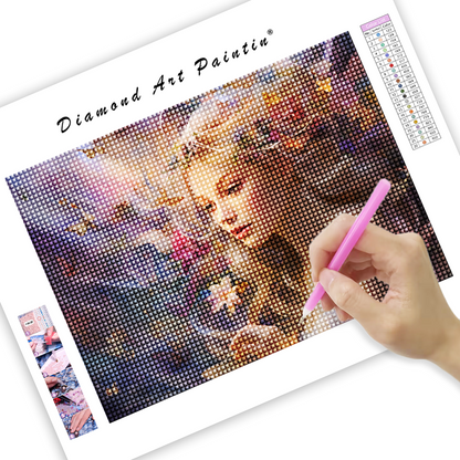 🔥LAST DAY 80% OFF-Beautify Princess with flowers