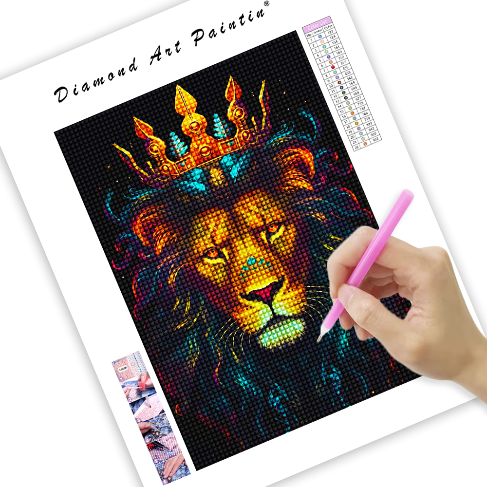 🔥LAST DAY 80% OFF-Lion King With A Majestic Crown