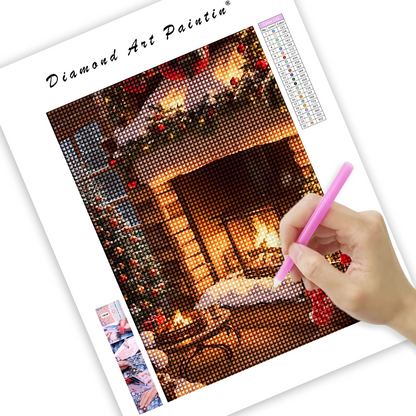 🔥LAST DAY 80% OFF-Christmas Fireplace