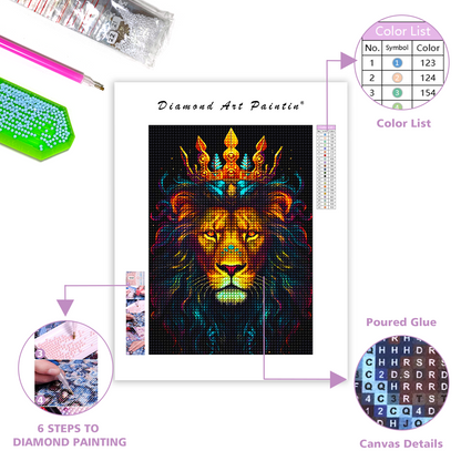 🔥LAST DAY 80% OFF-Lion King With A Majestic Crown