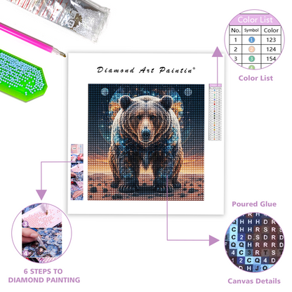 🔥LAST DAY 80% OFF-Bears spirit abstract symbolic close up