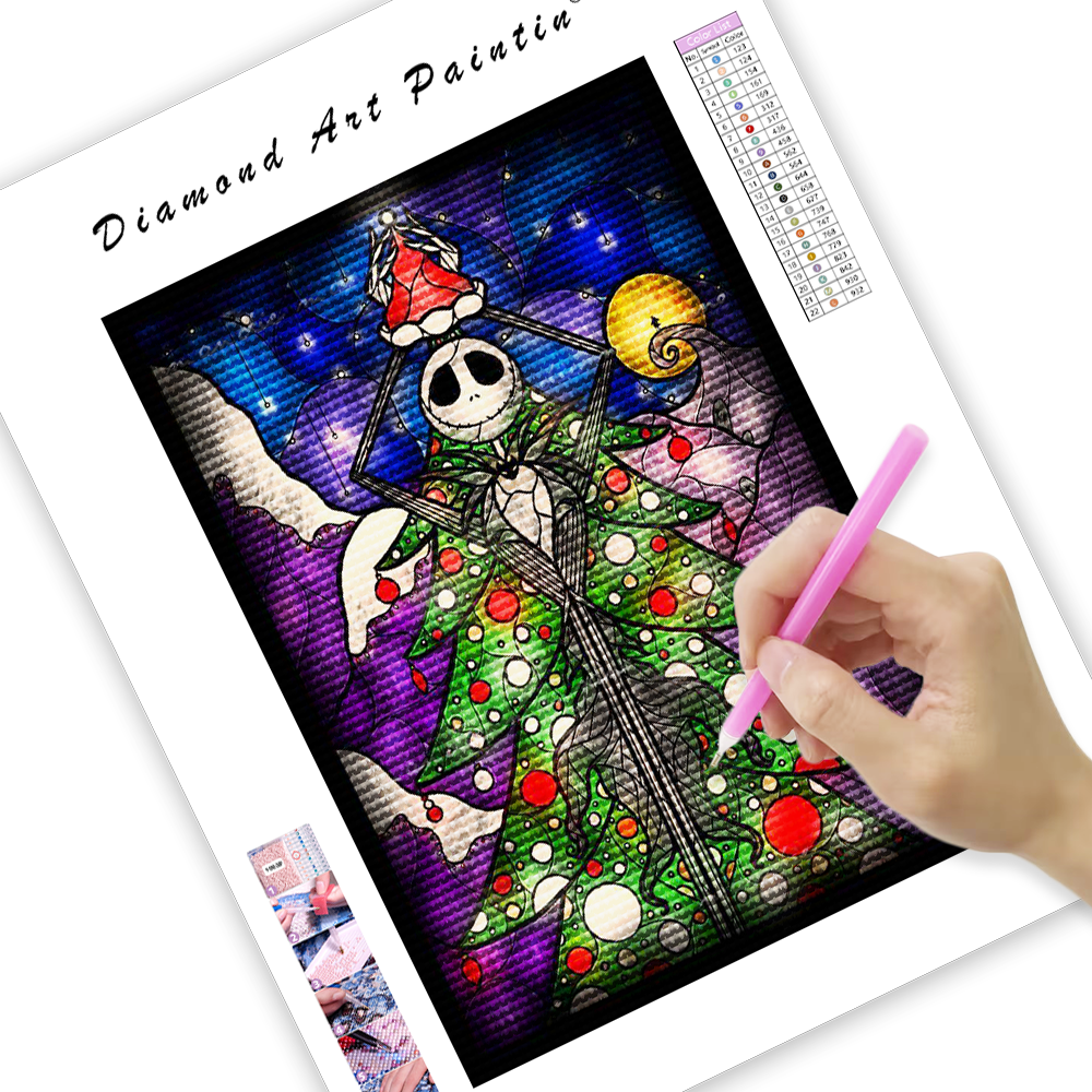 🔥LAST DAY 80% OFF-The Nightmare Before Christmas – Diamond Art Paintin®