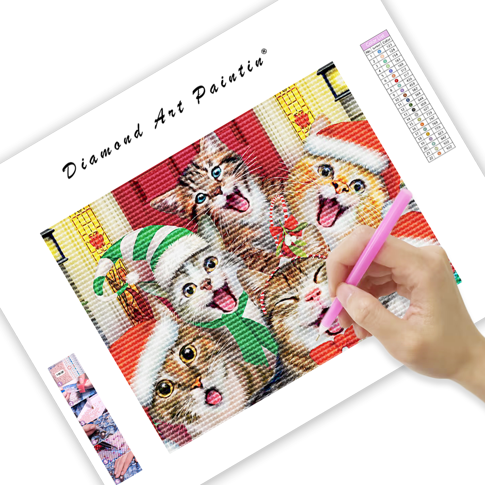 🔥LAST DAY 80% OFF-Six Christmas Cats