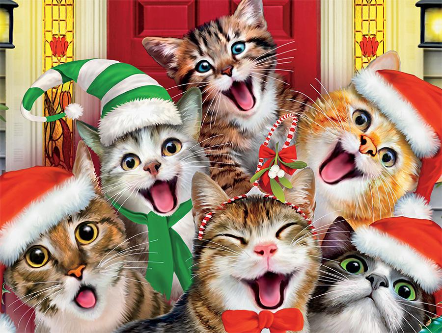 🔥DERNIER JOUR 80% DE RÉDUCTION-Six chats de Noël