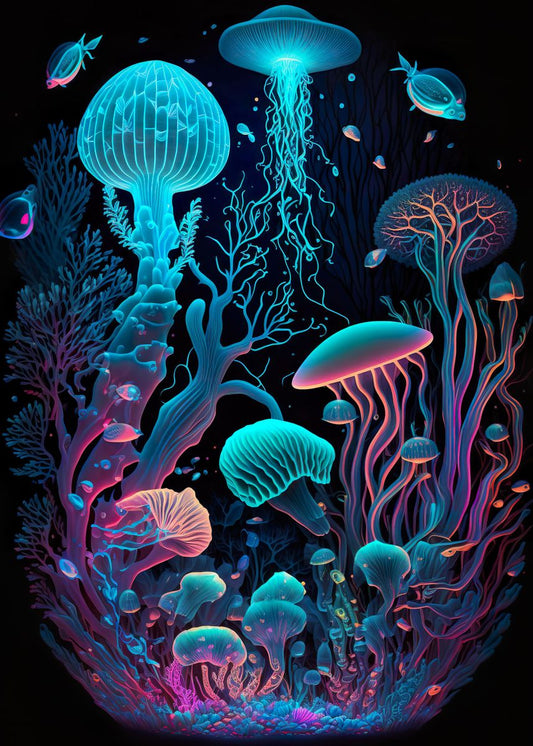 🔥DERNIER JOUR 80 % DE RÉDUCTION sur la vie marine bioluminescente