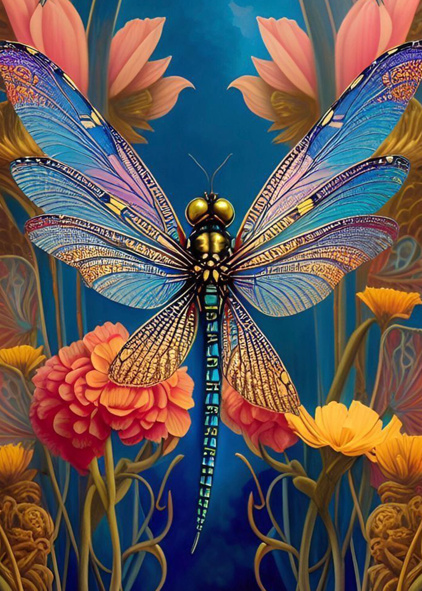🔥LAST DAY 80% OFF-A Beautiful Dragonflies
