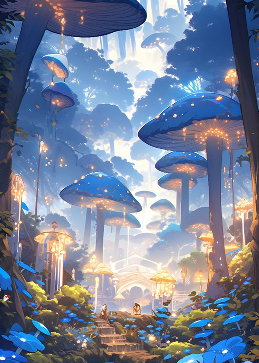 🔥LAST DAY 80% OFF-Giant Mushroom Forest