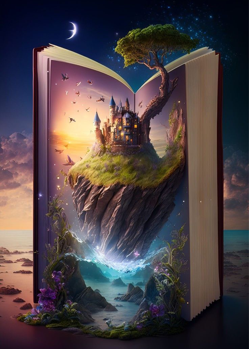 🔥LAST DAY 80% OFF-Fairytale coming out of a book