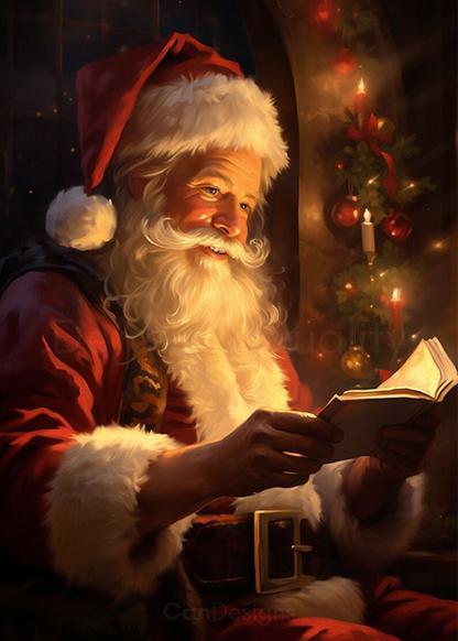 🔥LAST DAY 80% OFF-Santa Claus Reading