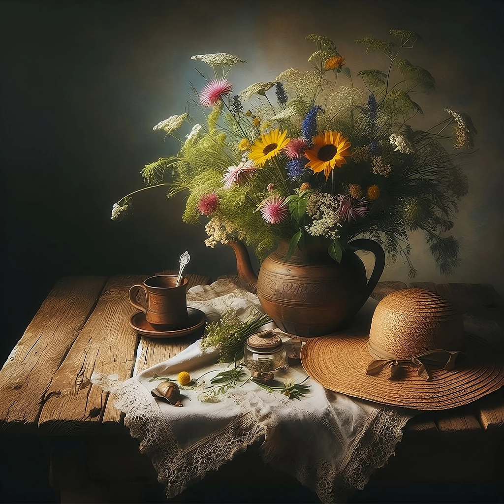 🔥LAST DAY 80% OFF-Still life with sunflowers