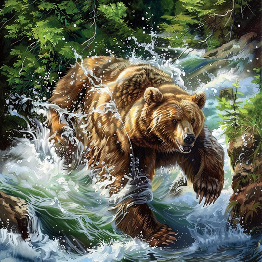 🔥LAST DAY 80% OFF-Brown Bear of the Forest River