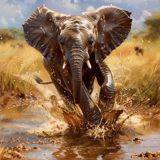 🔥LAST DAY 80% OFF-Elephants in Wilderness