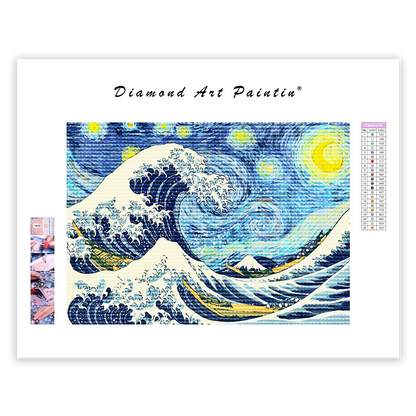 🔥LAST DAY 80% OFF-Starry night great wave