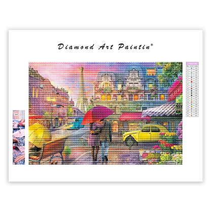 🔥LAST DAY 80% OFF-Buffalo Games Cities in Color Raining in Paris