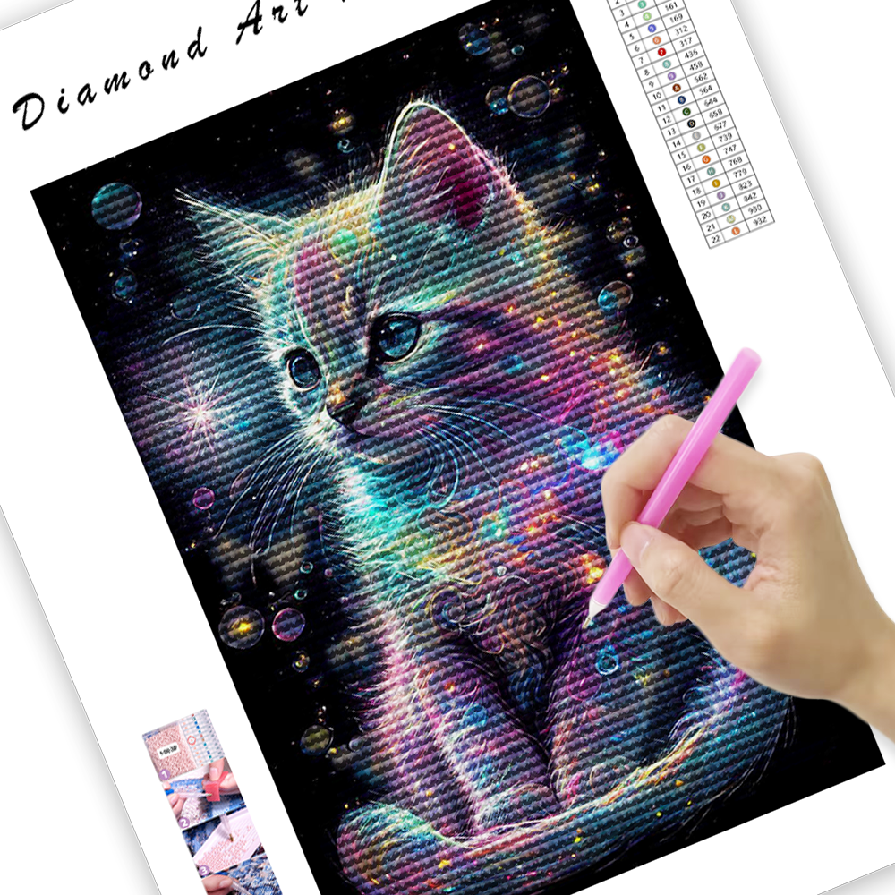 🔥LAST DAY 80% OFF-Psychedelic Kitty Cat
