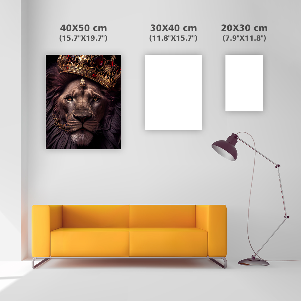 🔥DERNIER JOUR 80% DE RÉDUCTION-Roi lion noir ou rouge
