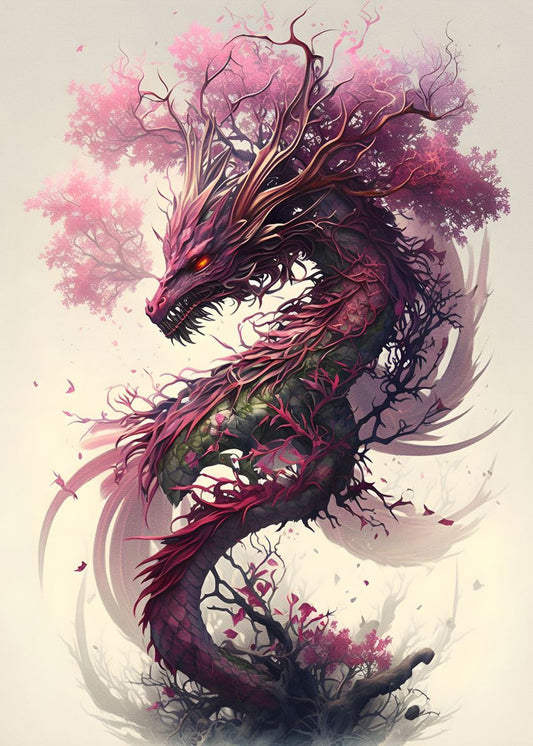 🔥DERNIER JOUR 80% DE RÉDUCTION-Sakura Dragon
