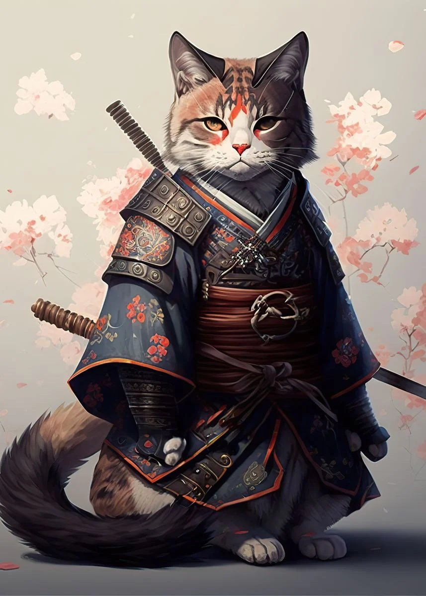 🔥LAST DAY 80% OFF-Samurai Cat