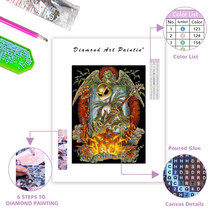 🔥LAST DAY 80% OFF-Diamond Painting Halloween by Number Kits
