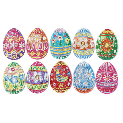 🔥LAST DAY 80% OFF-DIY Easter Egg A Diamond Painting Coasters