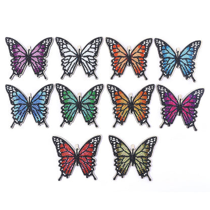 🔥LAST DAY 80% OFF-DIY Butterfly D Diamond Painting Coasters