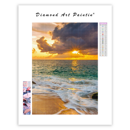 🔥LAST DAY 80% OFF-Colorful Beach Sunset Nature