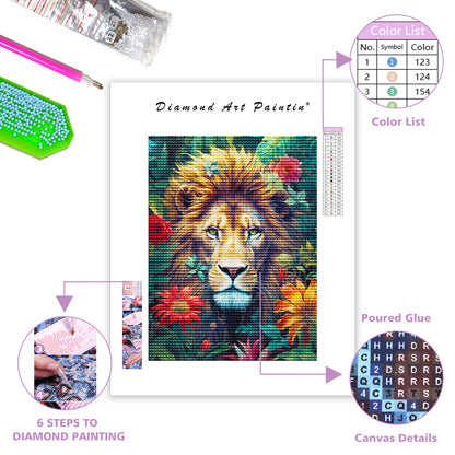 🔥LAST DAY 80% OFF-Foliage And Fury Lion Lion