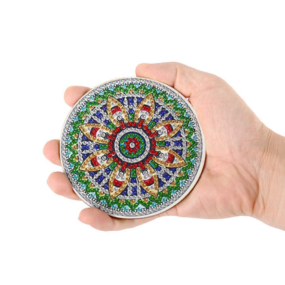 🔥LAST DAY 80% OFF-DIY Mandala E Diamond Painting Coasters