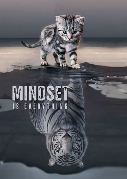 🔥LAST DAY 80% OFF-Cat and Tiger Mindset Is Everything